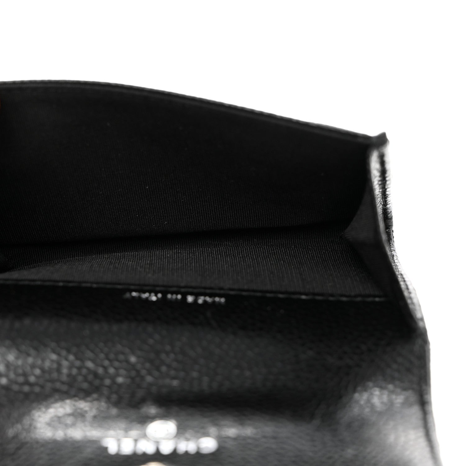 Chanel Caviar Quilted Incognito Flap Card Holder Black 5 of 8