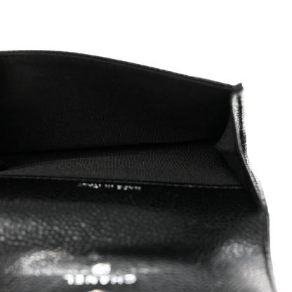 Chanel Caviar Quilted Incognito Flap Card Holder Black 5 of 8