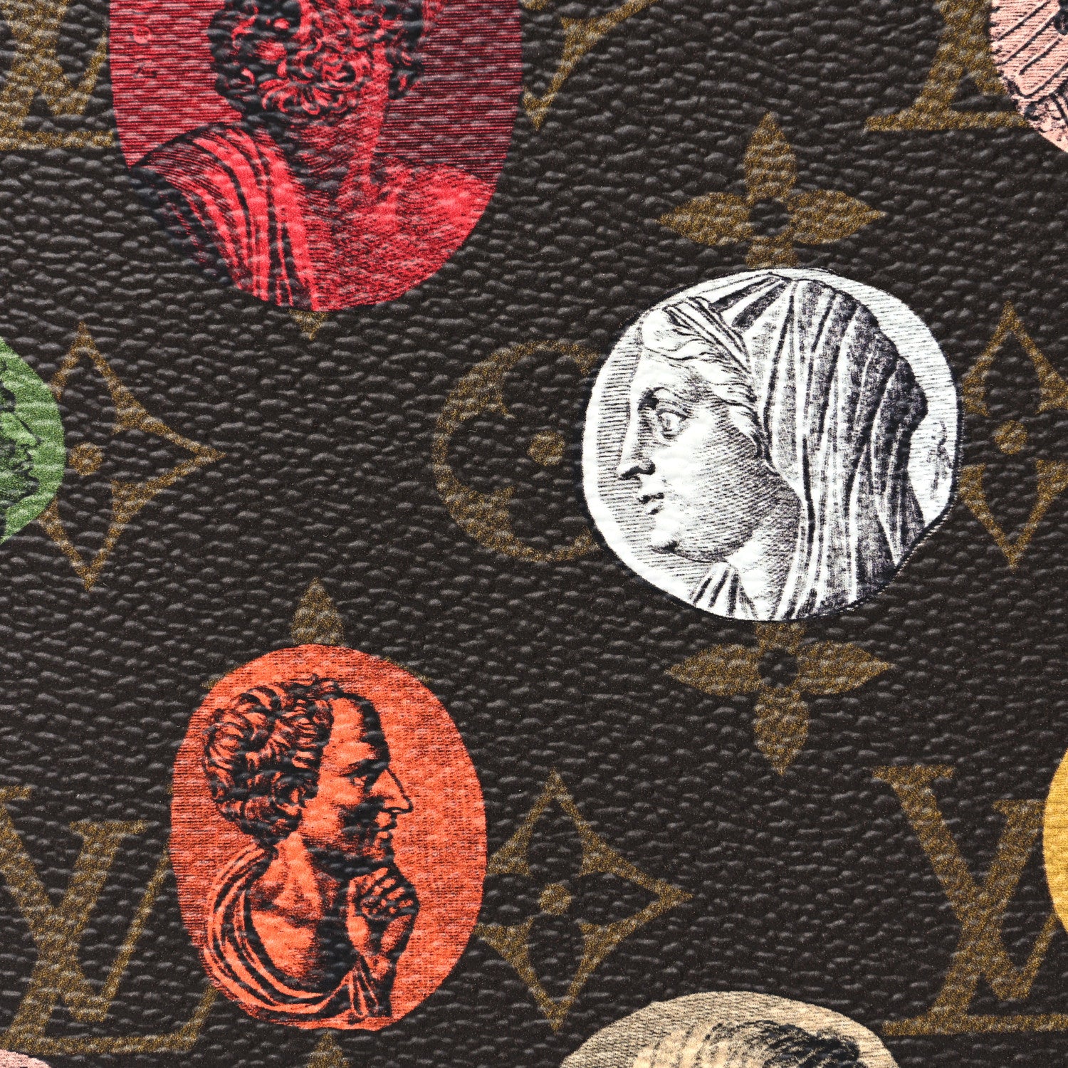Louis Vuitton X FORNASETTI Monogram Cameo Clemence Notebook 7 of 7