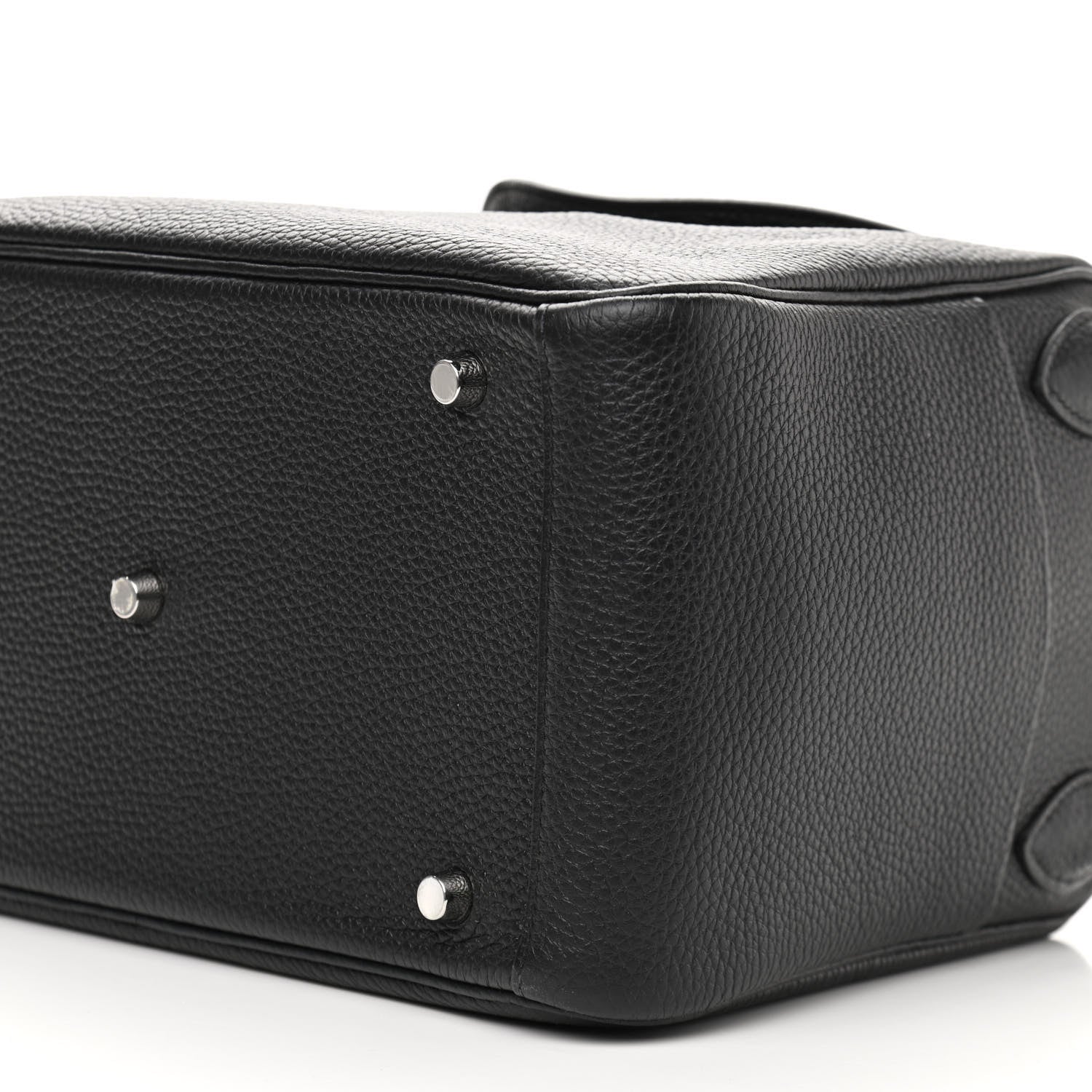 Hermes Taurillon Clemence Lindy 30 Black 10 of 11