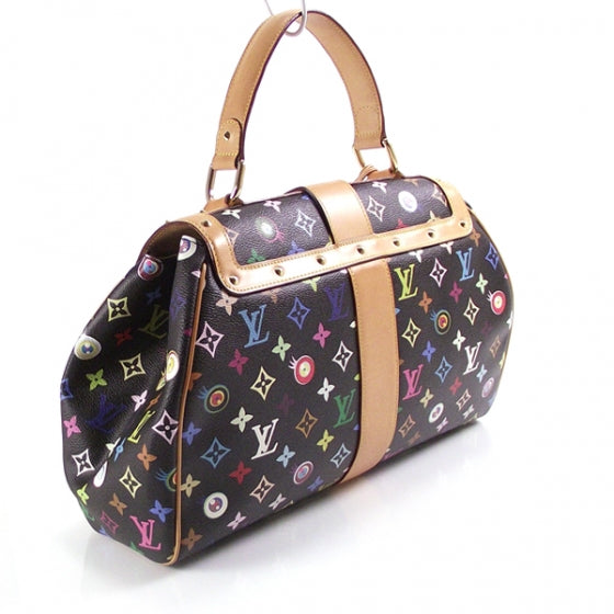Louis Vuitton Monogram Multicolor Murakami Eye Love You Black 3 of 10