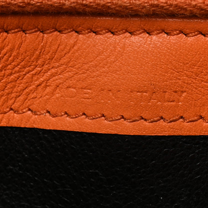 Saint Laurent Calfskin Classic Y Ligne Wallet Orange 7 of 14