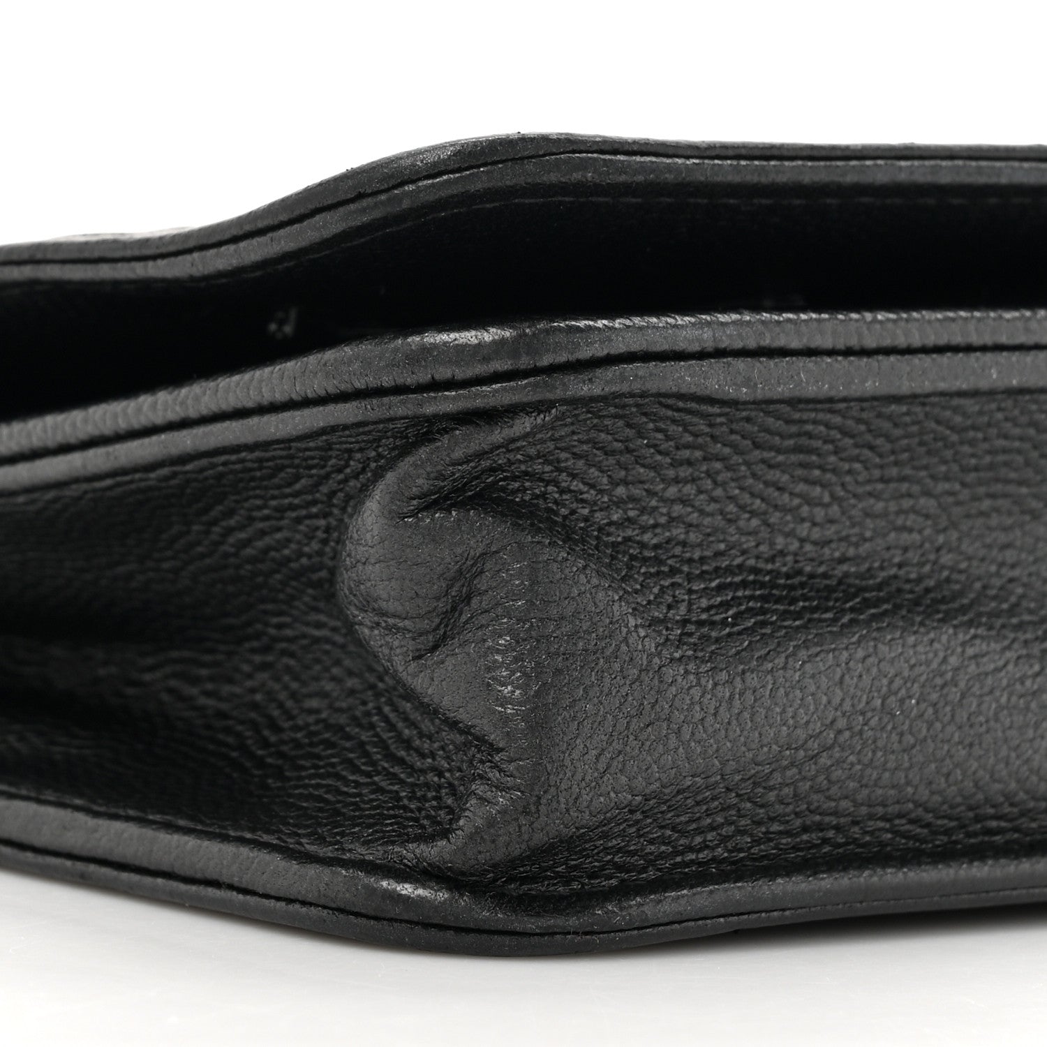 Chanel Caviar Quilted Boy Wallet On Chain WOC So Black 11 of 17