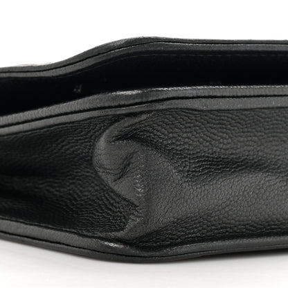 Chanel Caviar Quilted Boy Wallet On Chain WOC So Black 11 of 17