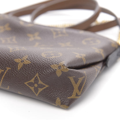 Louis Vuitton Monogram Pallas Clutch Black 9 of 10