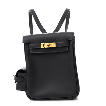 Hermes Swift Kelly Jump Backpack Gris Misty 1 of 11