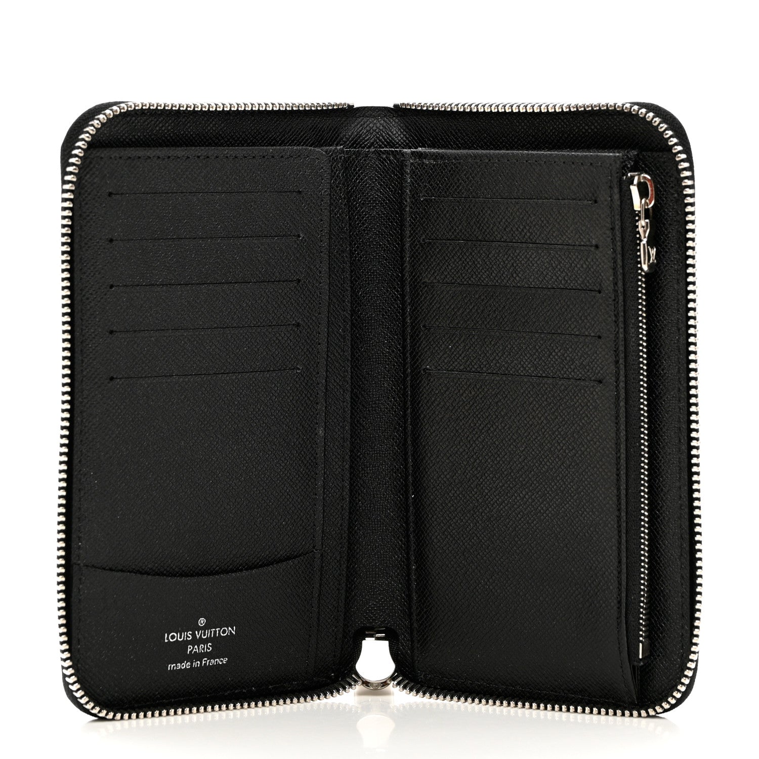 Louis Vuitton Epi Zippy Compact Wallet Black 5 of 6