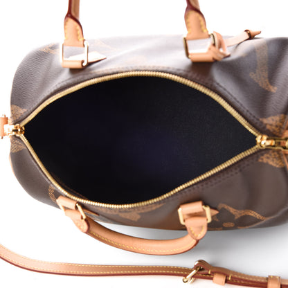 Louis Vuitton Reverse Monogram Giant Speedy Bandouliere 30 7 of 10