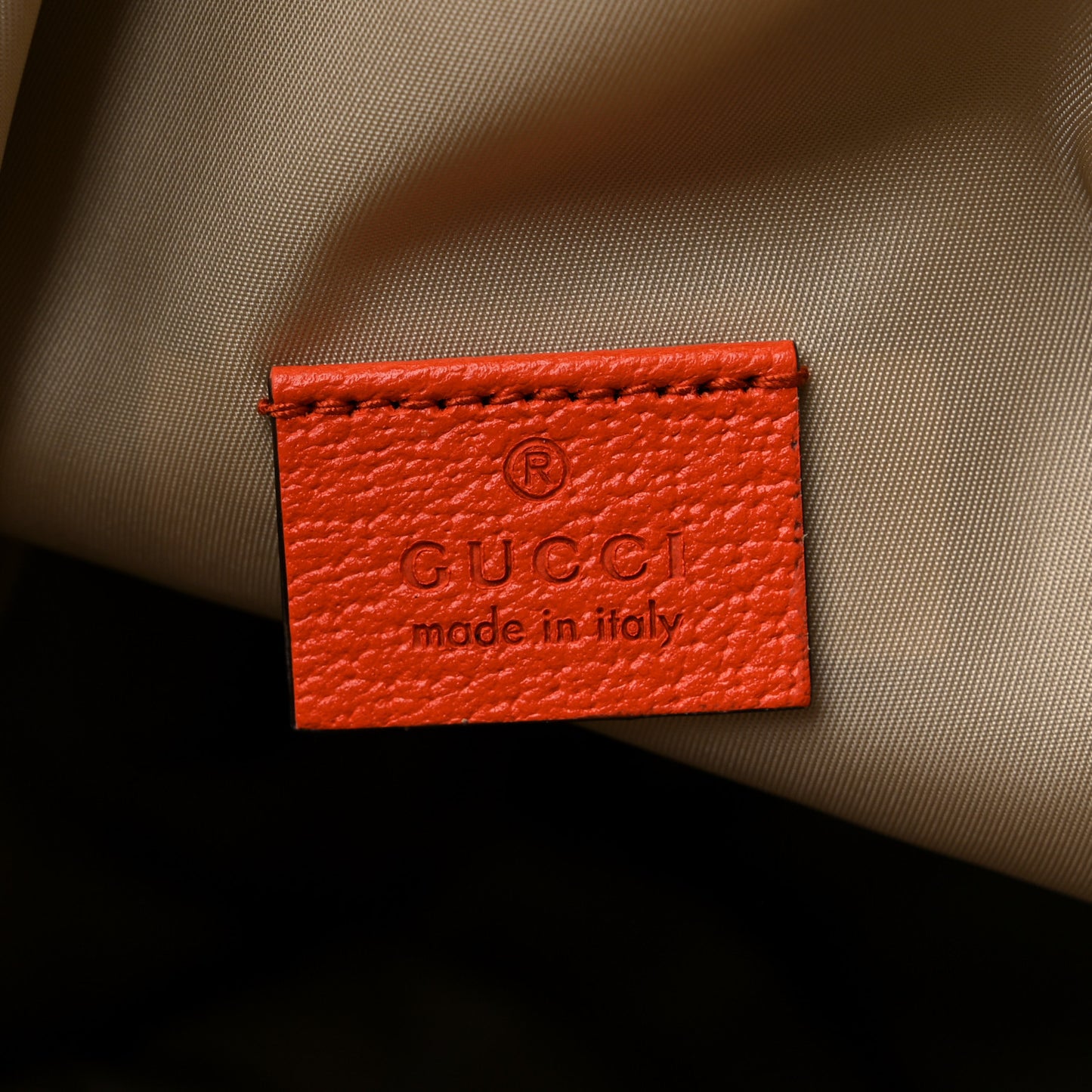 X THE NORTH FACE Monogram Textured Dollar Calfskin Embroidered Beige Ebony Mystic White Deep Orange