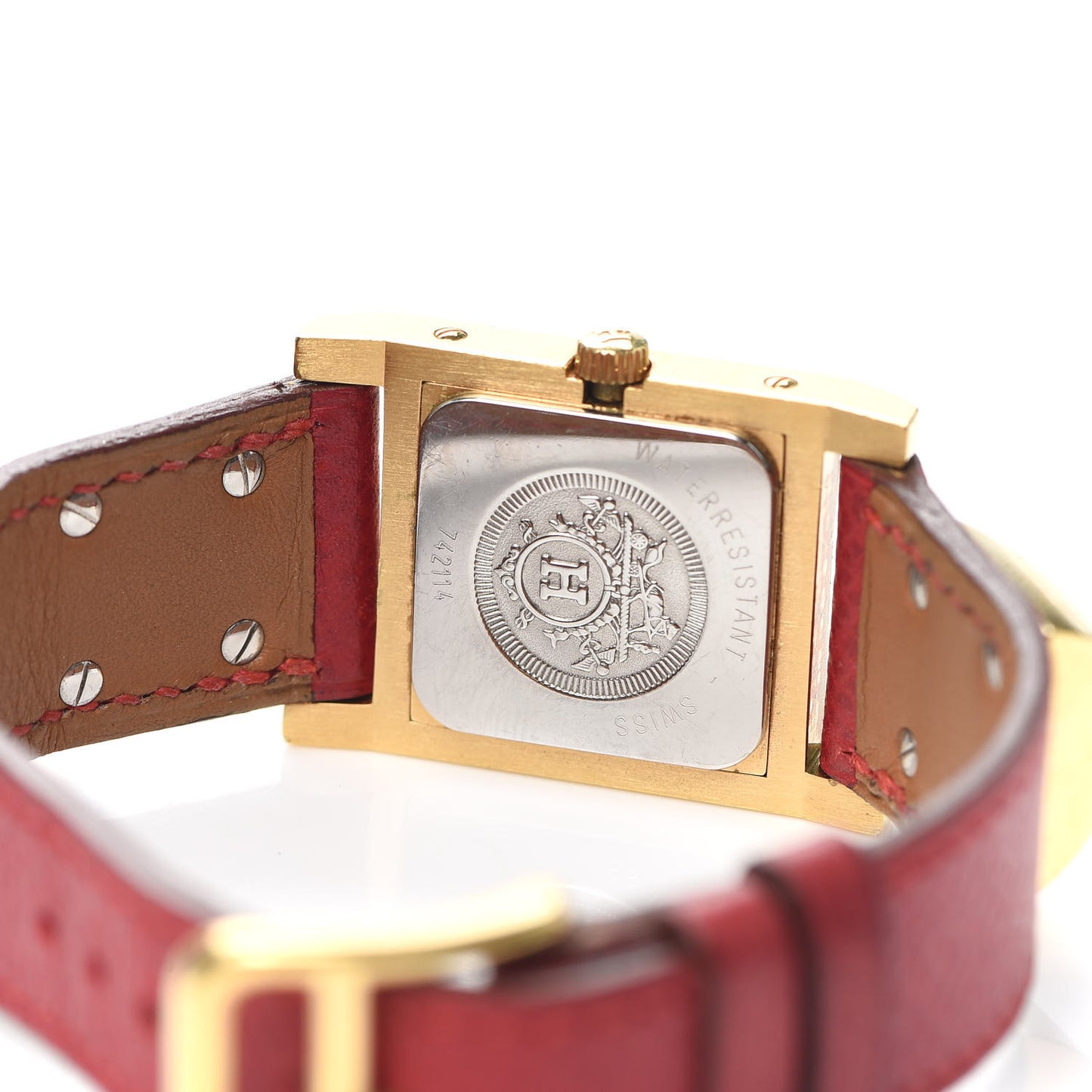 Stainless Steel Courchevel 23mm Medor Quartz Watch Rouge