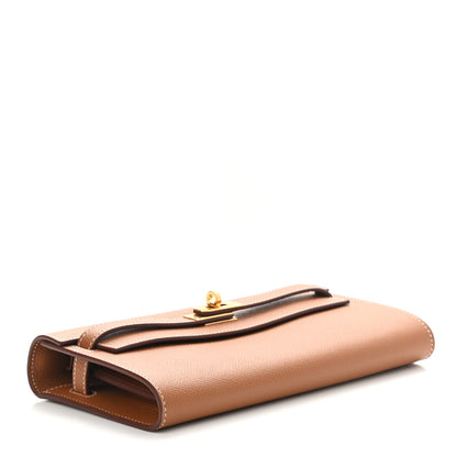 Hermes Epsom Kelly Wallet To Go Gold 4 of 7