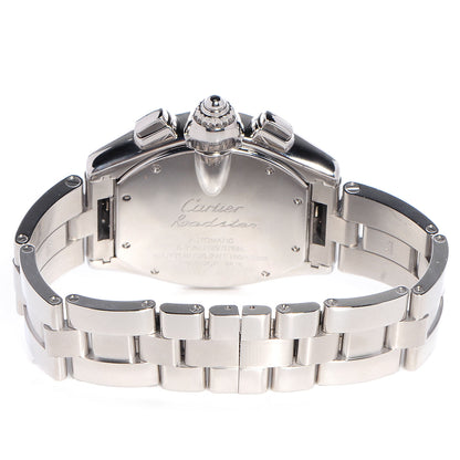 Cartier Stainless Steel 42mm Roadster Chronograph Automatic Watch Black 4 of 7
