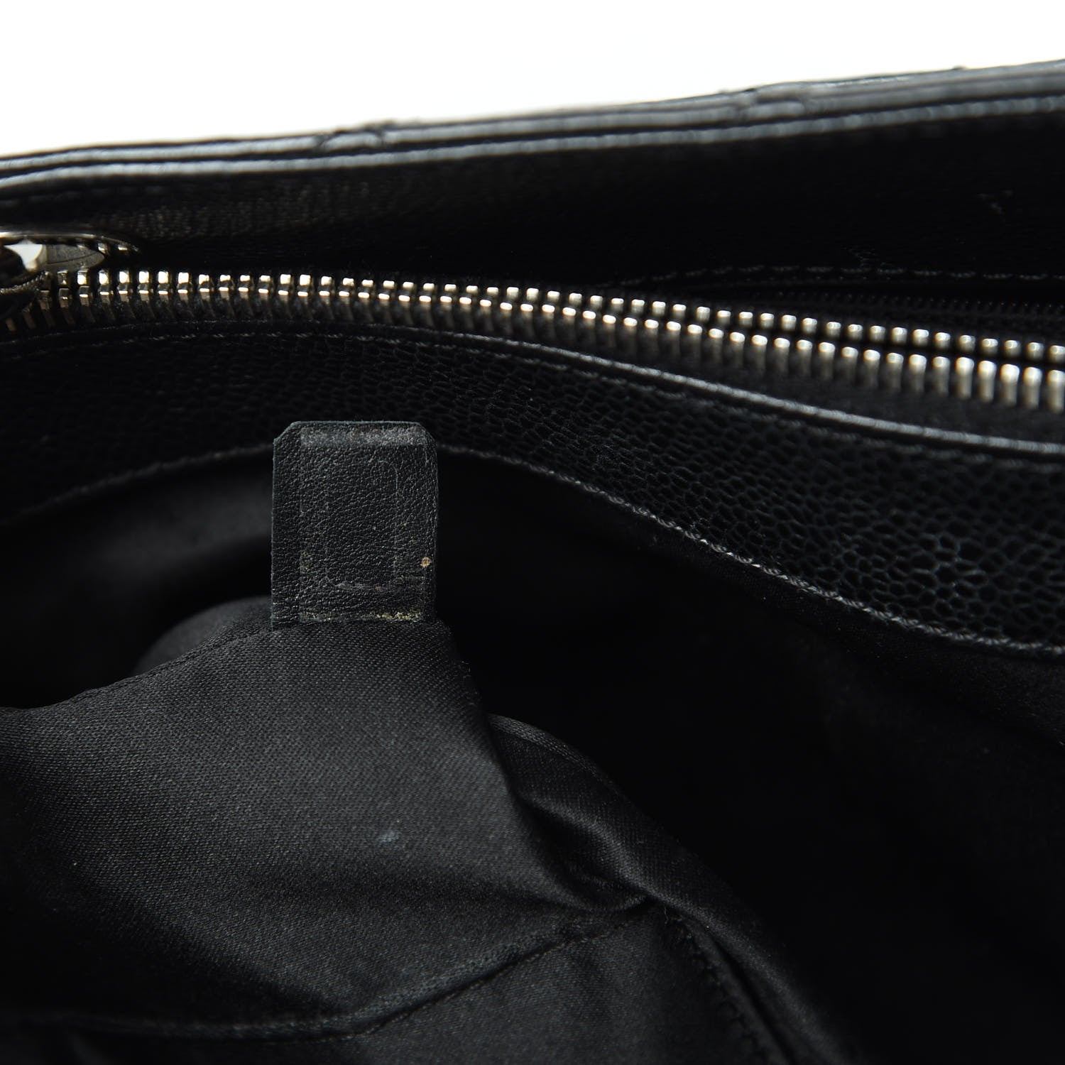 Chanel Caviar Quilted Grand Shopping Tote GST Black 7 of 17