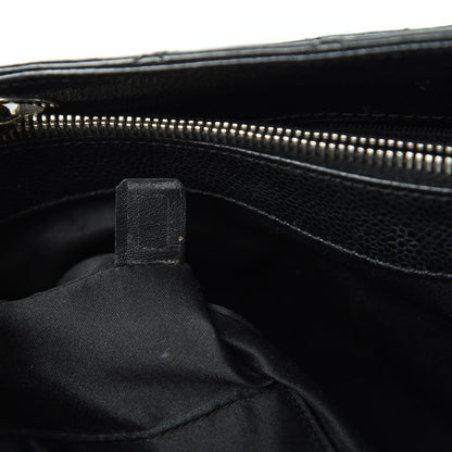 Chanel Caviar Quilted Grand Shopping Tote GST Black 7 of 17