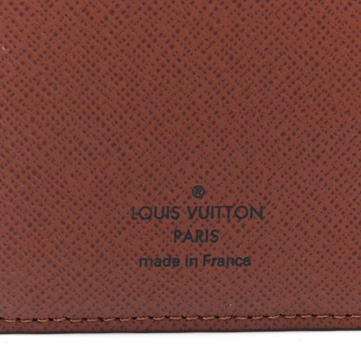 Monogram Pocket Agenda Cover