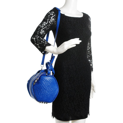 Alexander Wang Pebbled Lambskin Rockie Royal Blue 2 of 9