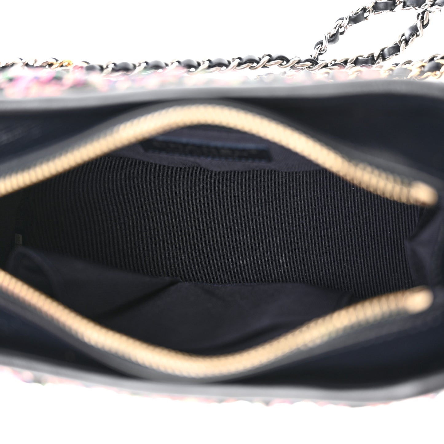 Tweed Calfskin Small Gabrielle Hobo Multi