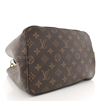 Louis Vuitton Monogram Neonoe MM Black 4 of 11