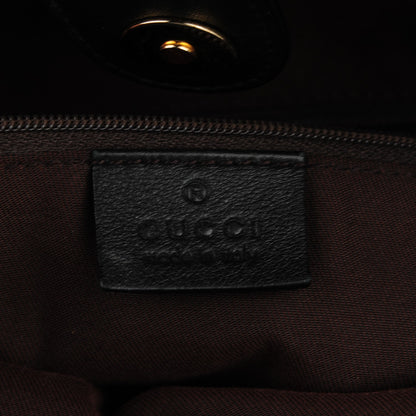 Gucci Monogram Large Sukey Tote Beige Ebony Black 6 of 7