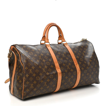 Louis Vuitton Monogram Keepall Bandouliere 55 2 of 8