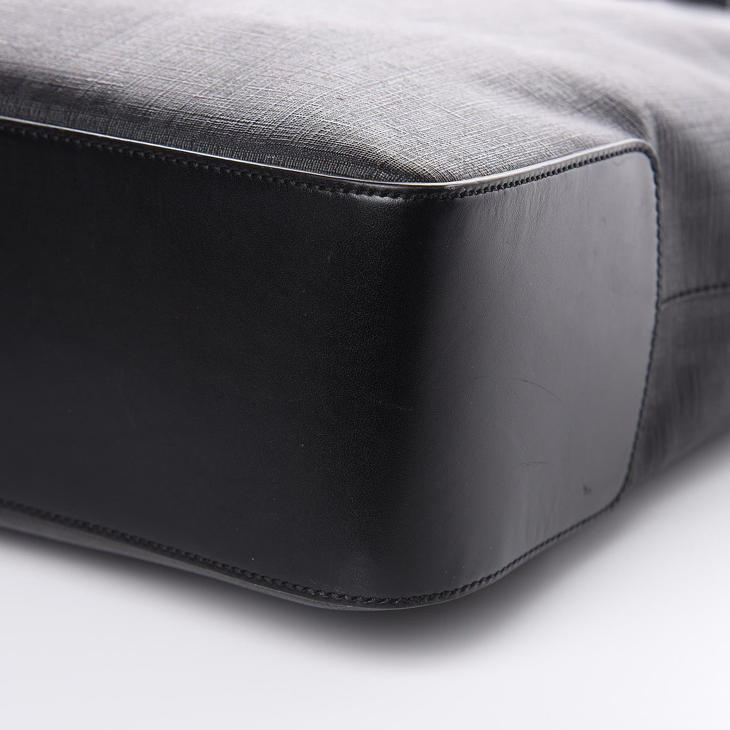 Zucca Spalmati Top Handle Convertible Tote Black