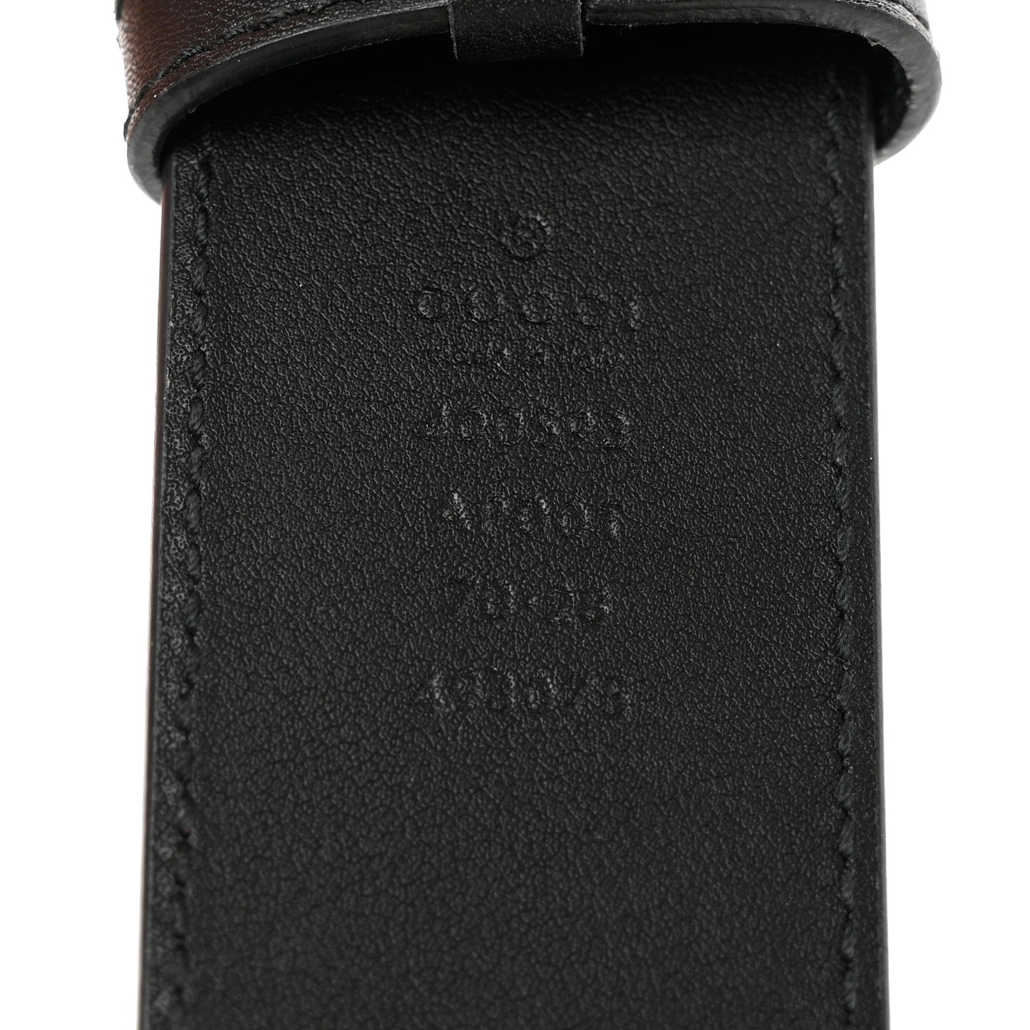Calfskin Double G 40mm Belt 70 28 Black