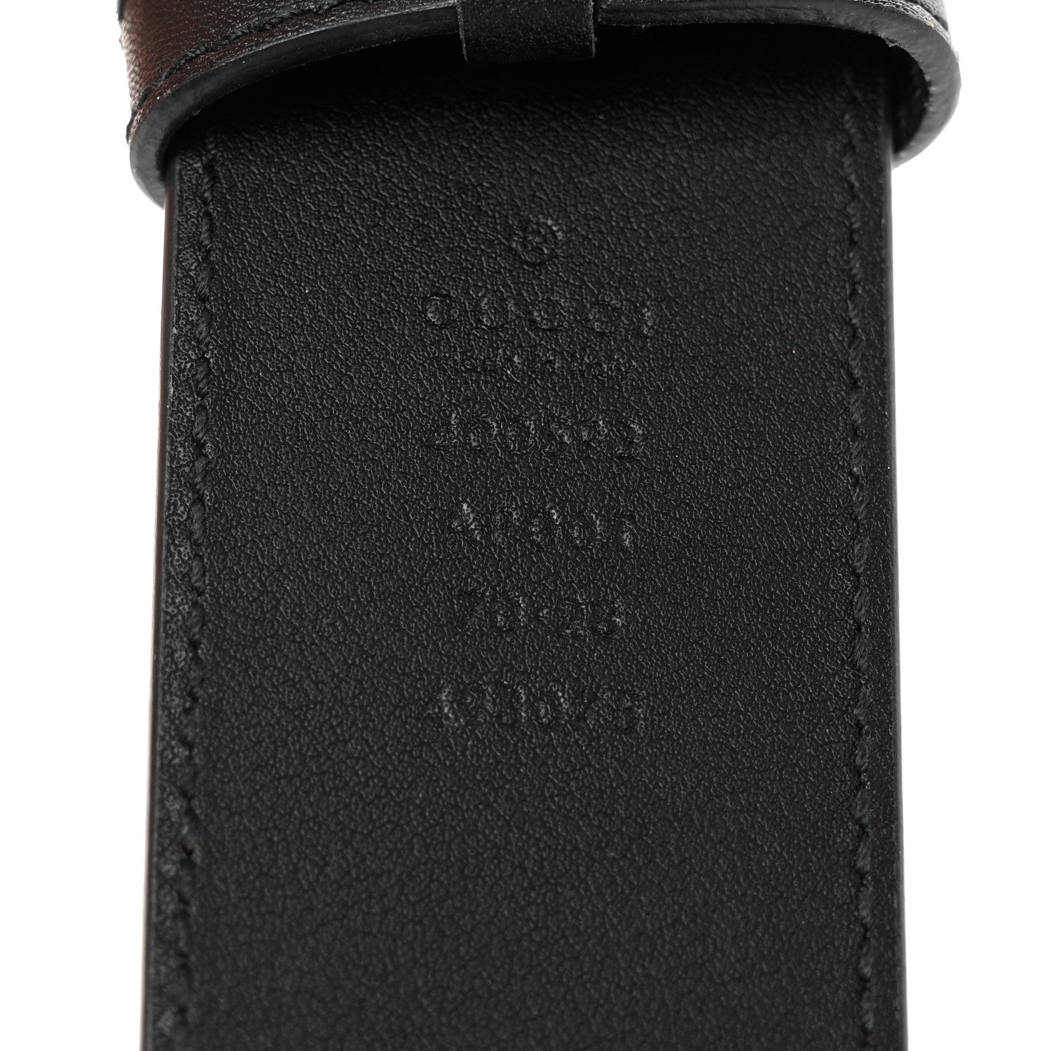 Gucci Calfskin Double G 40mm Belt 70 28 Black 3 of 5