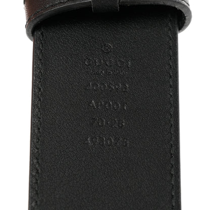 Gucci Calfskin Double G 40mm Belt 70 28 Black 3 of 5
