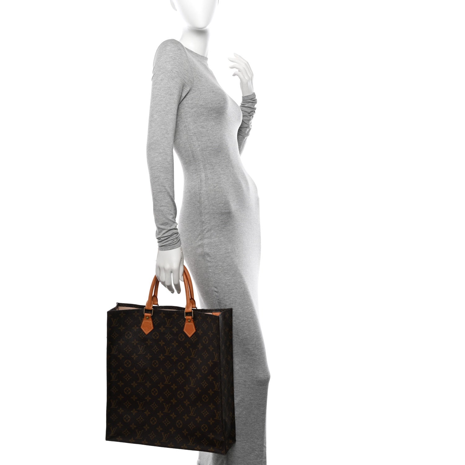 Louis Vuitton Monogram Sac Plat 2 of 10