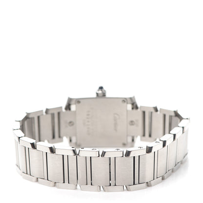 Cartier Stainless Steel 20mm Tank Francaise Quartz Watch 3 of 6