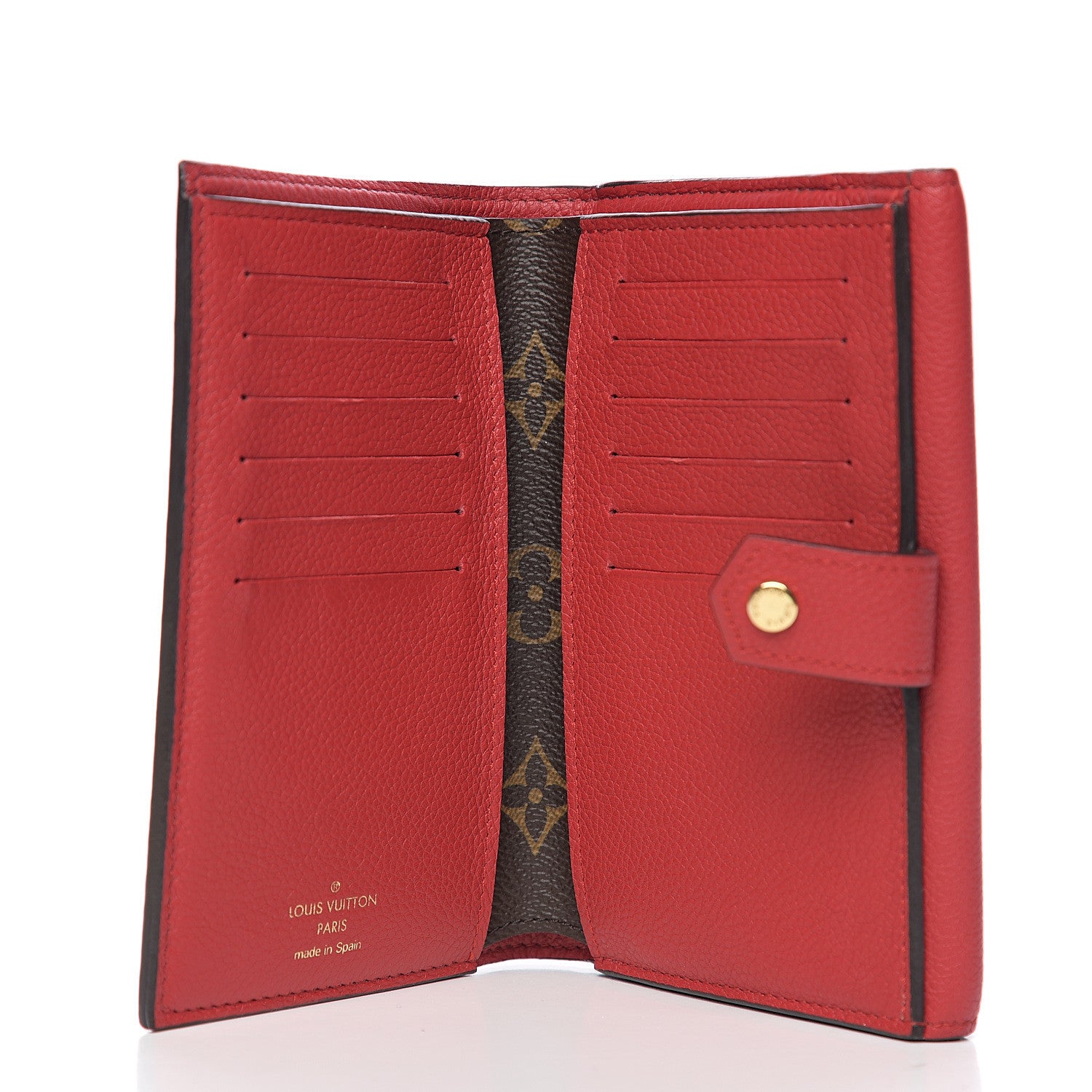 Louis Vuitton Monogram Pallas Compact Wallet Cherry 4 of 6