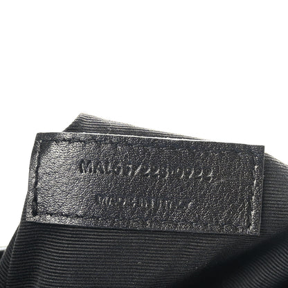 Saint Laurent Silk Satin Calfskin Le 5 A 7 Hobo Black 13 of 17