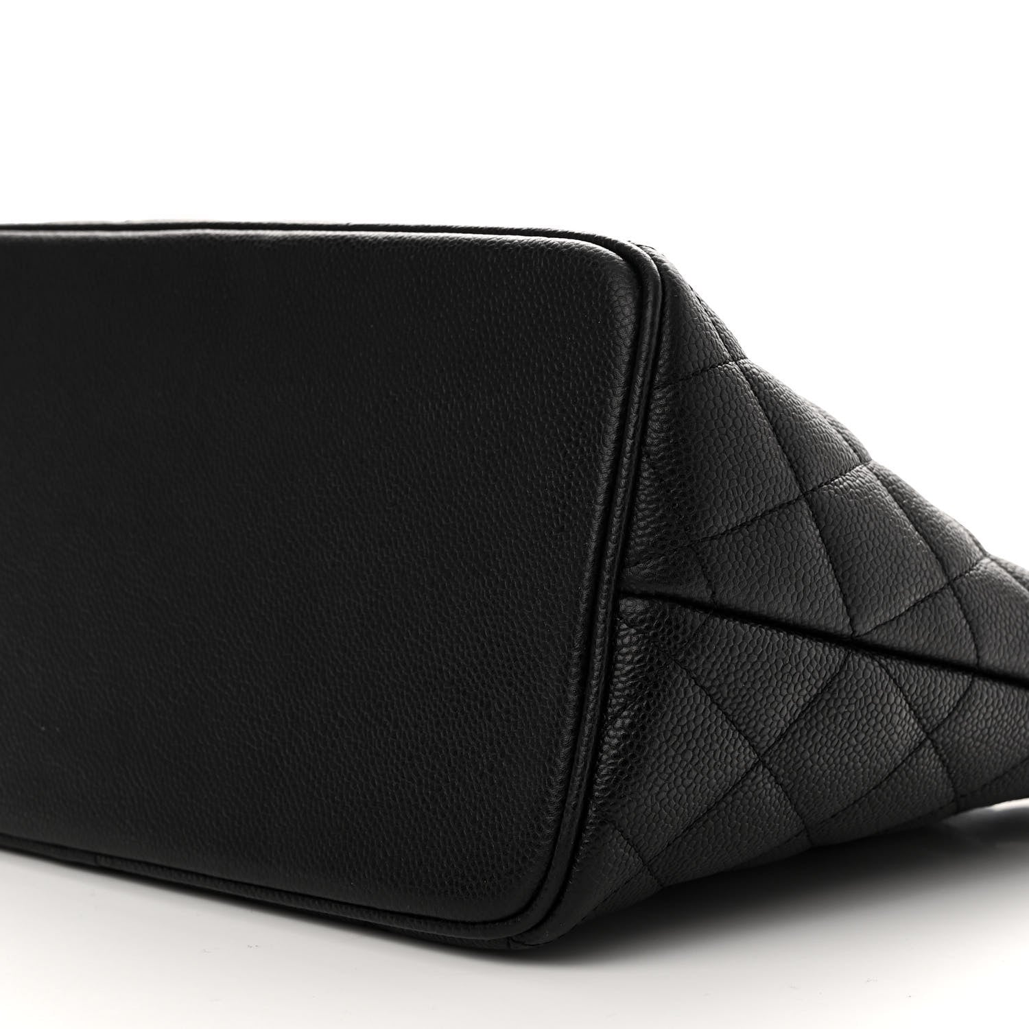 Chanel Caviar Quilted Medallion Tote Black 10 of 11