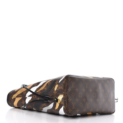 Louis Vuitton X LOL Monogram Neverfull MM Gold Silver 5 of 12