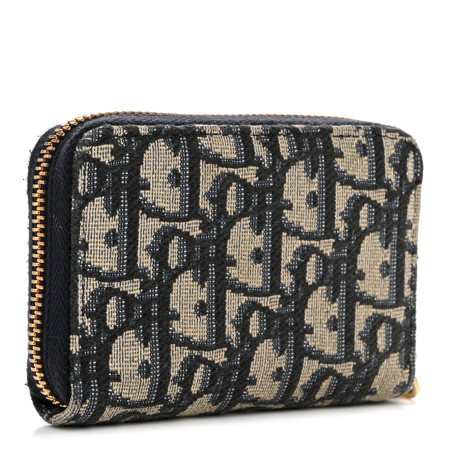 タイムSALE^_^Christian Dior ビンテージ財布 Christian Dior Oblique 30 Montaigne Voyageur Coin Purse Blue