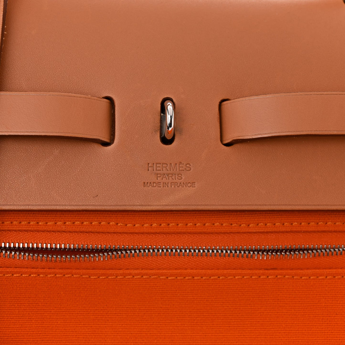 Vache Hunter Toile Herbag Zip 39 MM Orange Natural