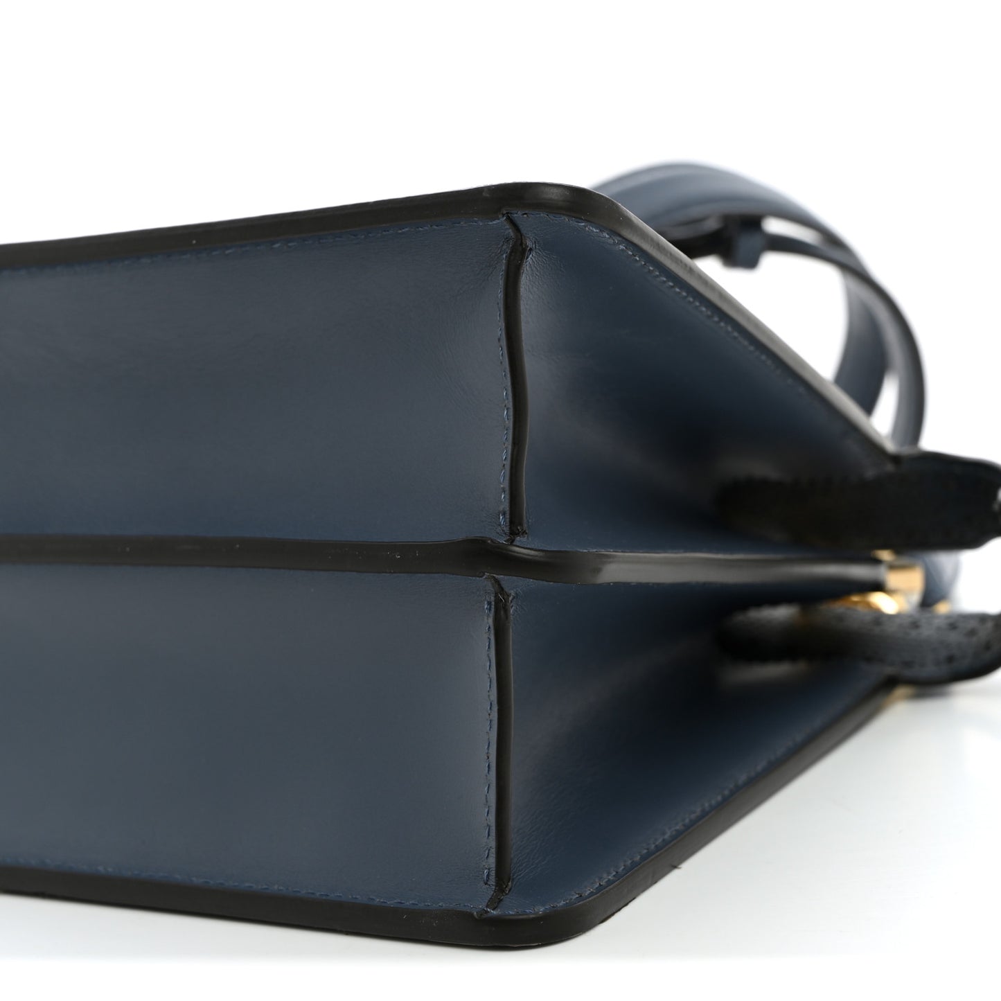 Calfskin Shiny Nappa Laser Rate Bandana Small Peekaboo I SEE U Satchel Myrtle