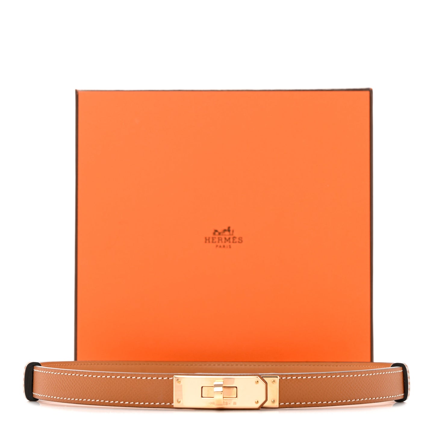 Epsom Kelly Belt Gold
