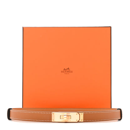 Hermes Epsom Kelly Belt Gold 5 of 5