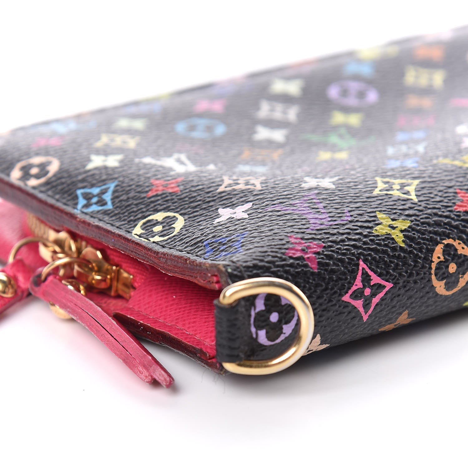 Louis Vuitton Monogram Multicolor Insolite Wallet Black Grenade 5 of 11