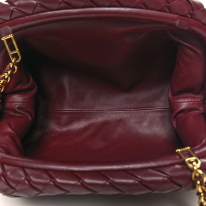 Bottega Veneta Nappa Intrecciato Teen The Lauren 1980 Clutch With Chain Barolo 5 of 9