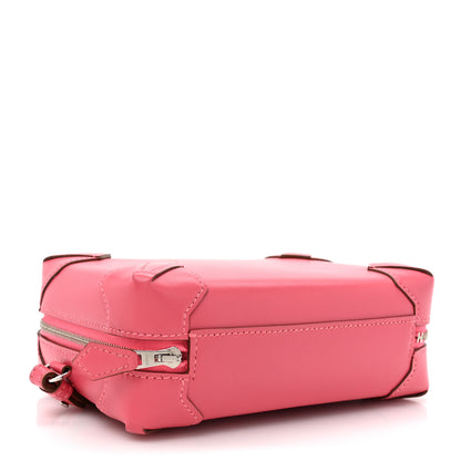 Hermes Tadelakt Mini Pochette Maxibox Rose Lipstick 4 of 8