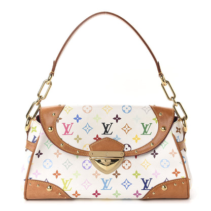 Louis Vuitton Monogram Multicolor Beverly MM White 1 of 10
