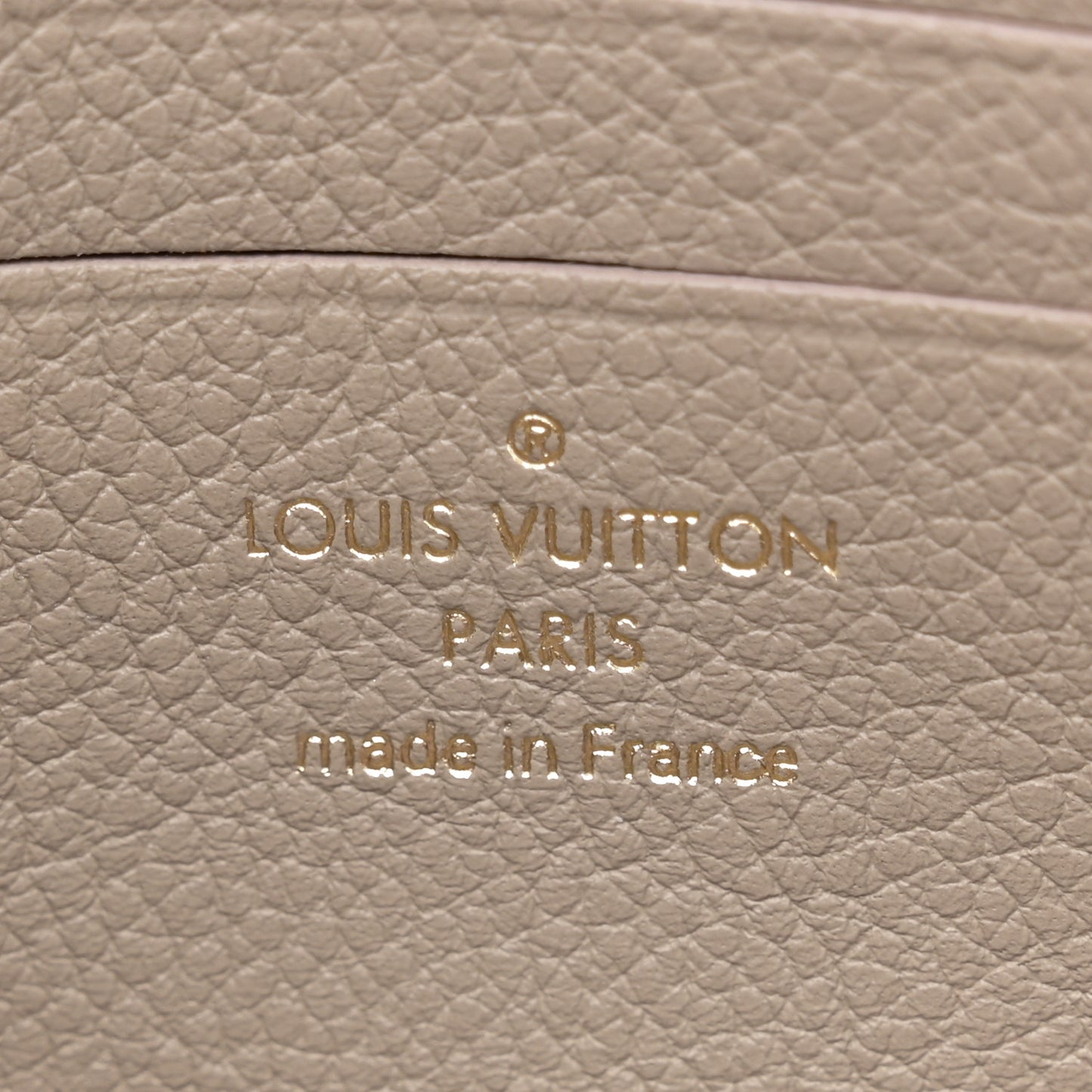 Empreinte Monogram Giant Ivy Wallet On Chain Tourterelle Creme
