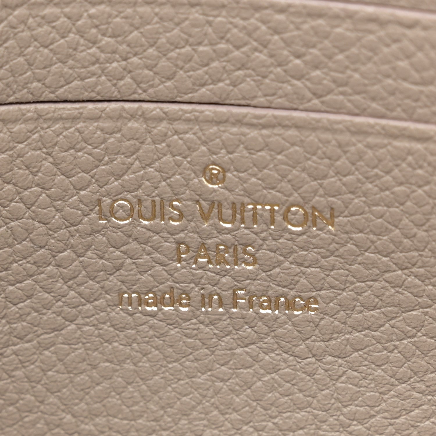 Louis Vuitton Empreinte Monogram Giant Ivy Wallet On Chain Tourterelle Creme 6 of 10