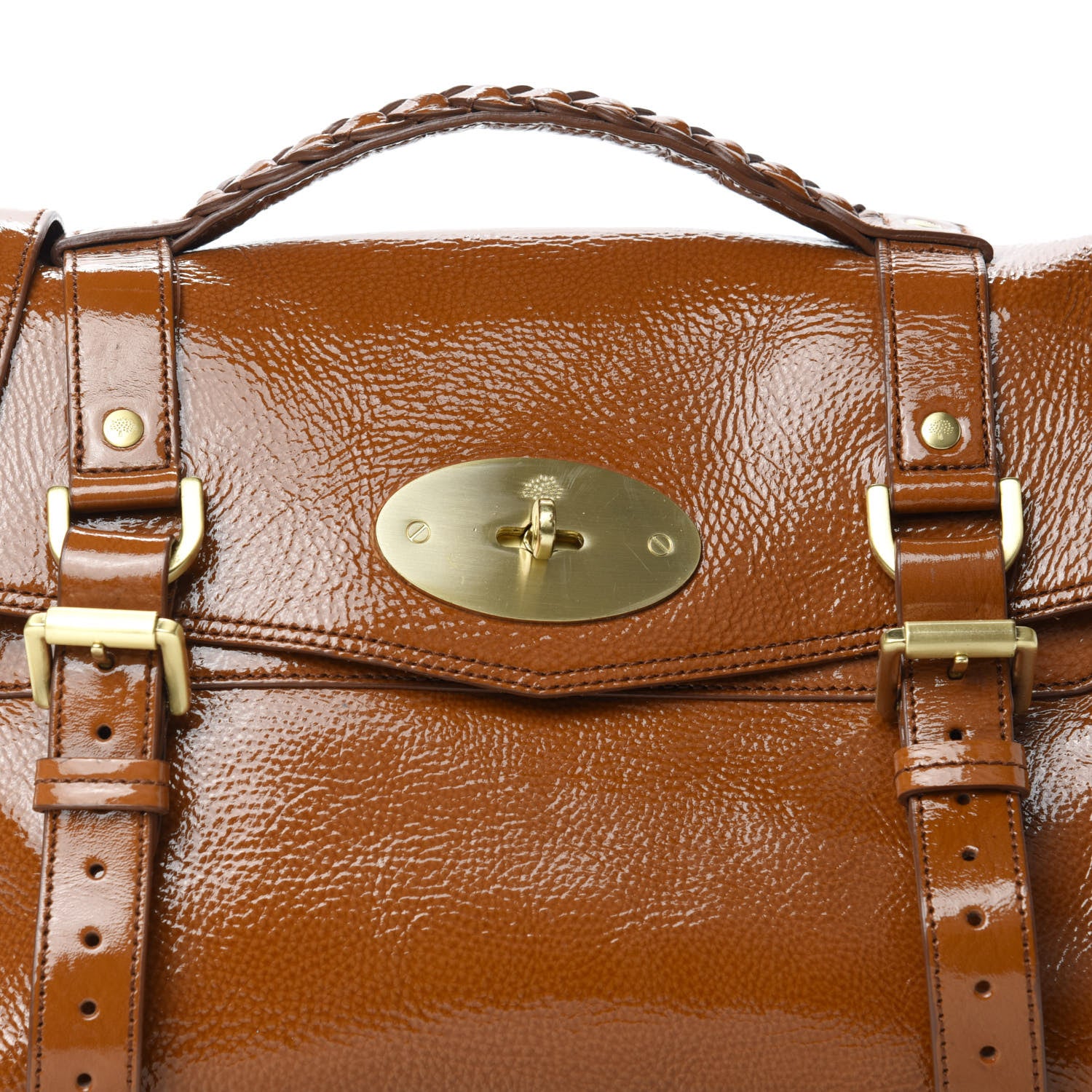 Mulberry Wrinkled Patent Medium Alexa Oak 12 of 12