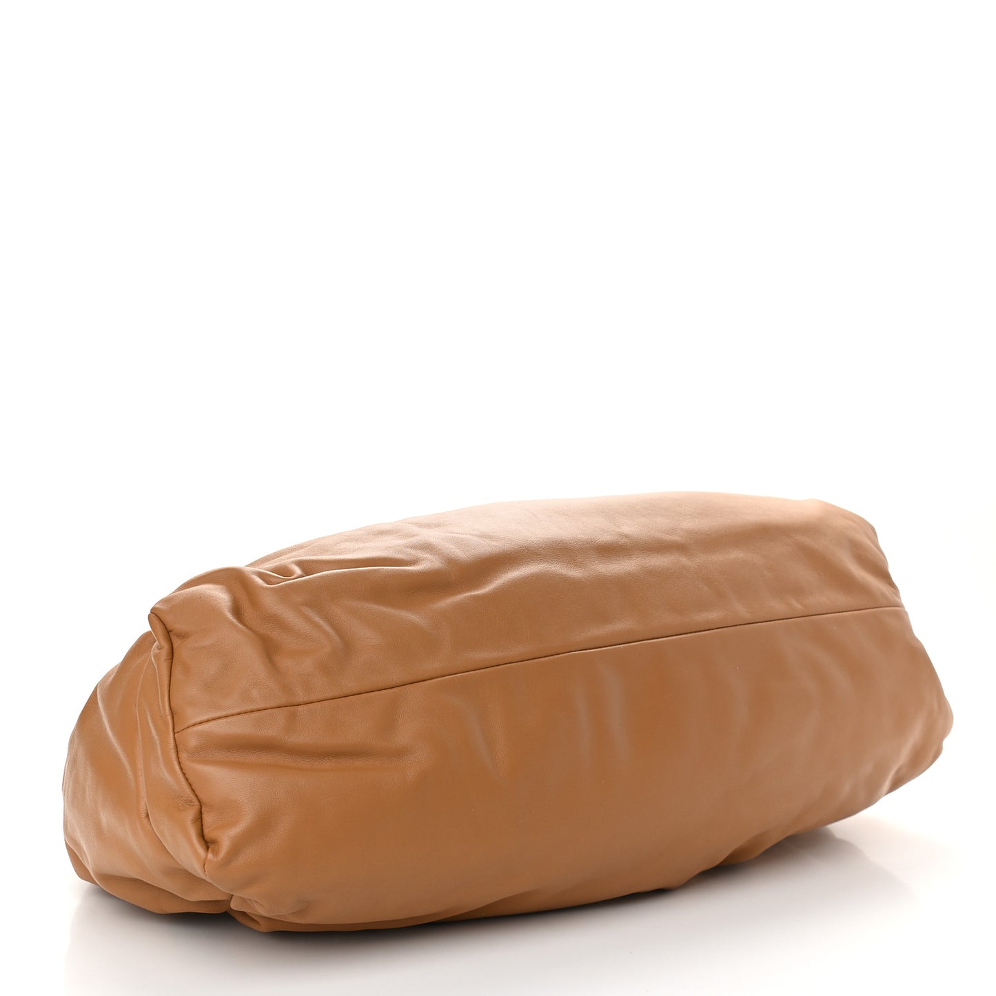 Smooth Butter Calfskin Large The Shoulder Pouch Cammello