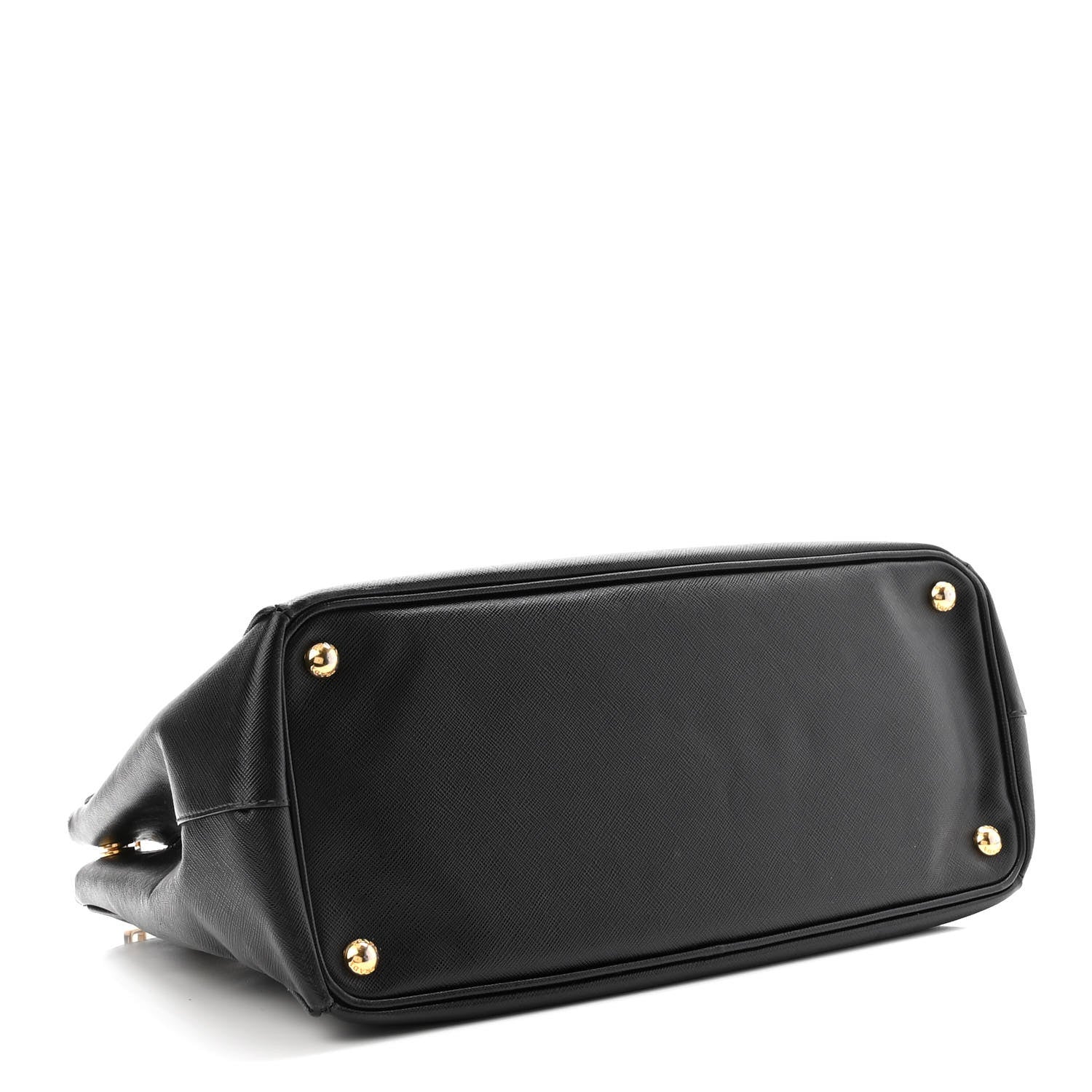 Prada Saffiano Large Galleria Double Zip Tote Black 4 of 10