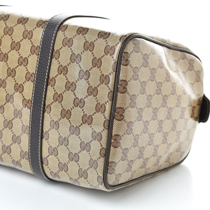 Gucci Crystal Monogram Medium Joy Boston Dark Brown 10 of 12