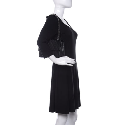 Chanel Caviar Quilted Medium Double Flap Black 2 of 10